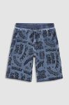 Дитячі бавовняні шорти Coccodrillo колір блакитний