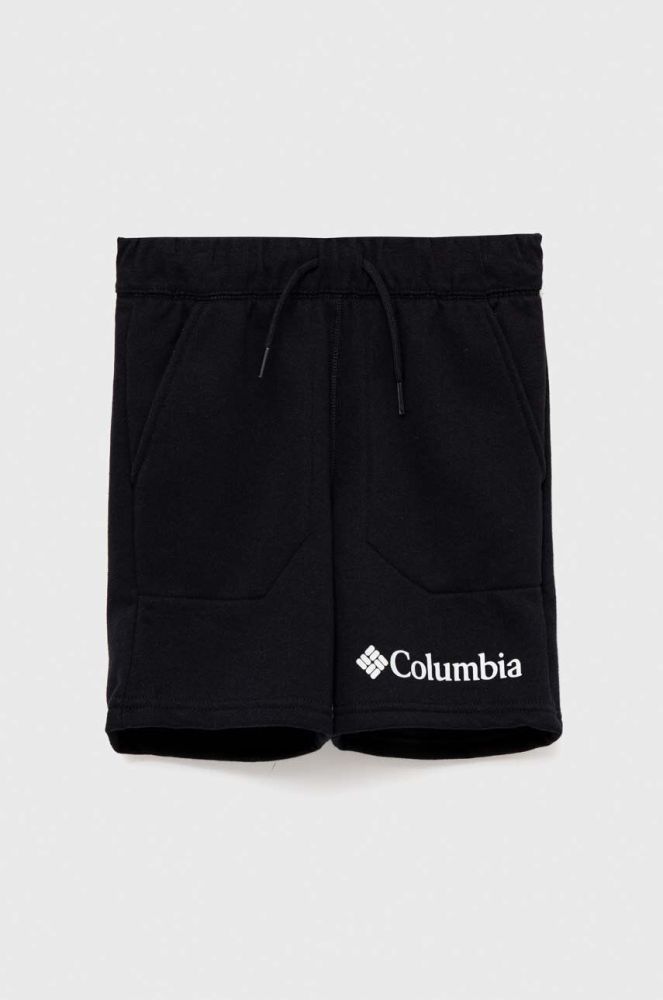 Дитячі шорти Columbia Columbia Trek Short колір чорний регульована талія