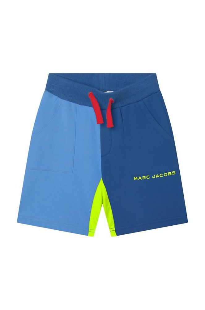 Дитячі бавовняні шорти Marc Jacobs колір блакитний (3075018)