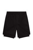 Дитячі шорти Karl Lagerfeld колір чорний регульована талія (3071735)