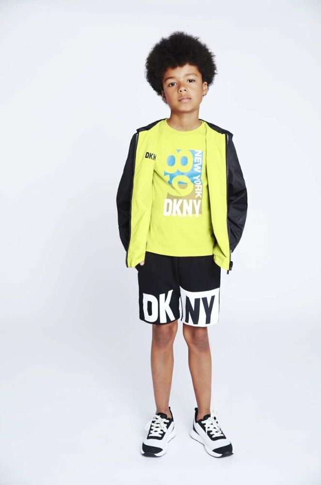 Дитячі шорти Dkny колір чорний (3062547)