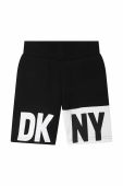 Дитячі шорти Dkny колір чорний (3062547)