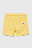 Дитячі шорти Quiksilver колір жовтий регульована талія
