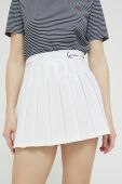Спідниця Karl Kani колір білий mini розкльошена