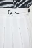 Спідниця Karl Kani колір білий mini розкльошена