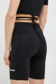 Шорти Guess жіночі колір чорний однотонні висока посадка (3031947)