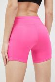 Шорти для бігу Puma Favorite колір рожевий однотонні висока посадка