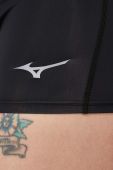 Шорти для бігу Mizuno Impulse Core колір чорний однотонні висока посадка