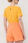 Шорти Twinset жіночі колір помаранчевий однотонні середня посадка