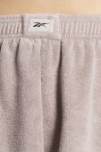 Шорти Reebok Classic ND Terry жіночі колір фіолетовий однотонні висока посадка HS4741-TAUPE