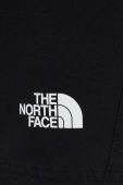 Шорти outdoor The North Face Exploration колір чорний однотонні висока посадка