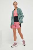 Шорти outdoor The North Face Atlethic Outdoor колір рожевий візерунок середня посадка