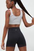 Шорти для тренувань Reebok Workout Ready колір чорний однотонні висока посадка