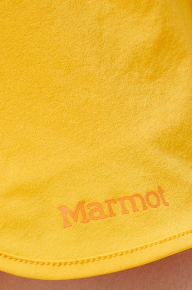 Шорти outdoor Marmot Elda колір помаранчевий однотонні середня посадка фото 5