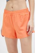Спортивні шорти Columbia Columbia Hike жіночі колір помаранчевий однотонні висока посадка
