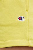 Шорти Champion жіночі колір жовтий однотонні висока посадка (3090943)