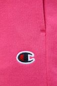 Шорти Champion жіночі колір рожевий однотонні висока посадка (3090937)