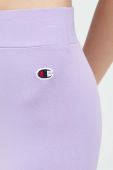 Шорти Champion жіночі колір фіолетовий однотонні середня посадка