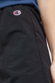 Шорти Champion жіночі колір чорний однотонні висока посадка (3205161)