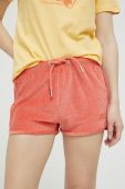 Шорти Superdry жіночі колір червоний однотонні висока посадка (3188835)