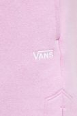 Шорти Vans жіночі колір фіолетовий однотонні висока посадка