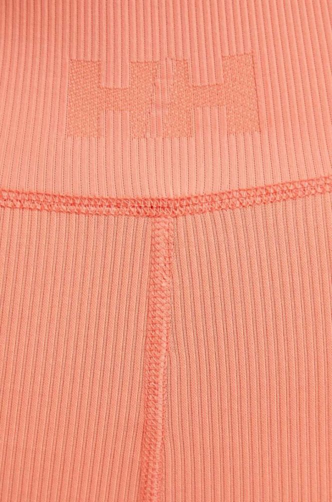 Спортивні шорти Helly Hansen Allure жіночі колір помаранчевий однотонні висока посадка фото 4