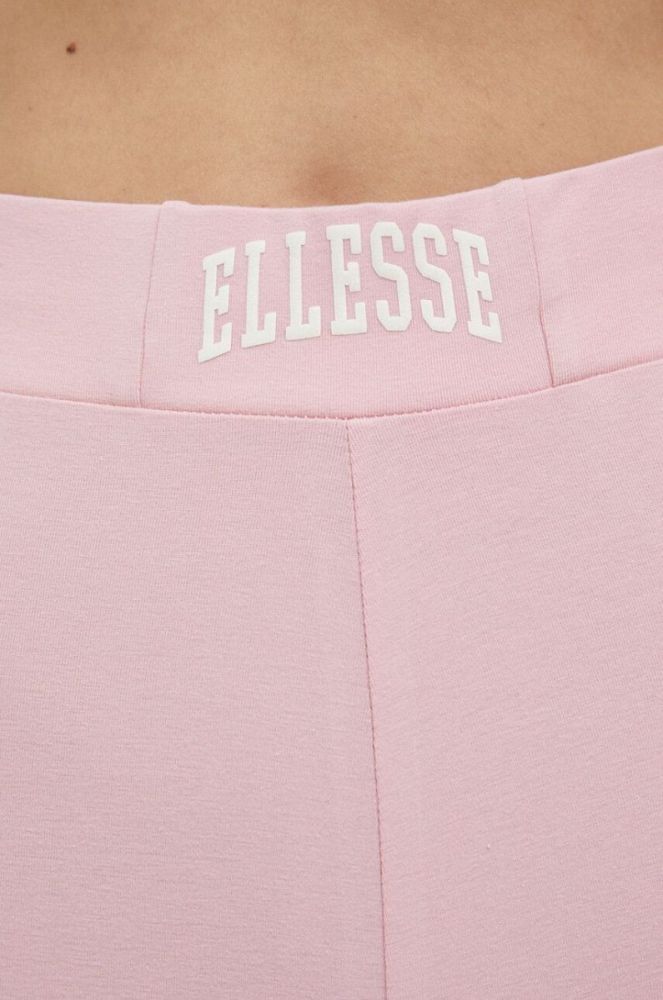 Шорти Ellesse жіночі колір рожевий однотонні середня посадка (3188859) фото 4