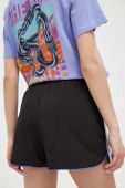Шорти Ellesse жіночі колір чорний візерунок висока посадка