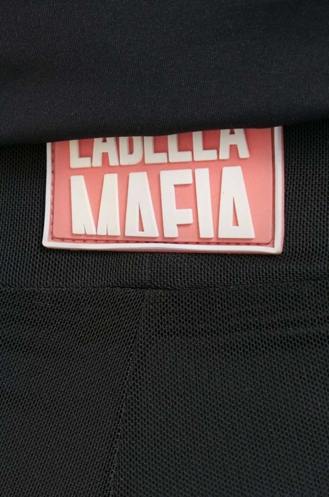 Шорти LaBellaMafia жіночі колір чорний однотонні висока посадка фото 5
