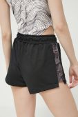 Шорти LaBellaMafia жіночі колір чорний візерунок висока посадка