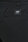 Шорти Vans жіночі колір чорний однотонні висока посадка (3188863)