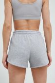 Шорти Under Armour жіночі колір сірий меланж висока посадка