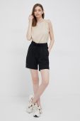 Шорти Deha жіночі колір чорний однотонні висока посадка (3136689)