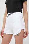 Шорти Rossignol жіночі колір білий однотонні висока посадка