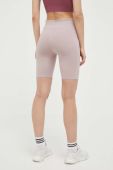 Шорти 4F жіночі колір рожевий однотонні висока посадка (3136716)