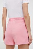 Шорти 4F жіночі колір рожевий однотонні висока посадка (3210631)