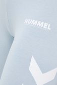Шорти Hummel жіночі з принтом середня посадка колір блакитний