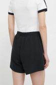 Шорти adidas Originals жіночі колір чорний однотонні висока посадка IA6451-black