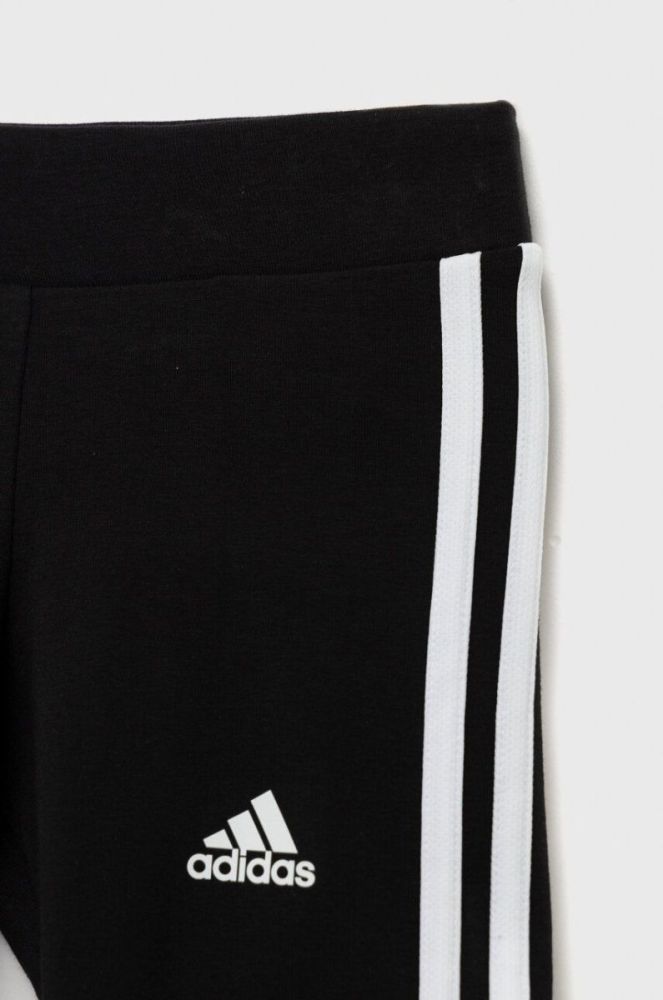 Дитячі шорти adidas G 3S SH колір чорний з принтом фото 3