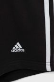 Дитячі шорти adidas G 3S колір чорний візерунок регульована талія