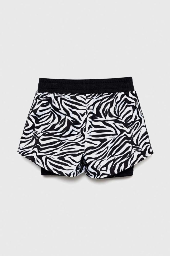 Дитячі шорти Guess колір чорний візерунок фото 2
