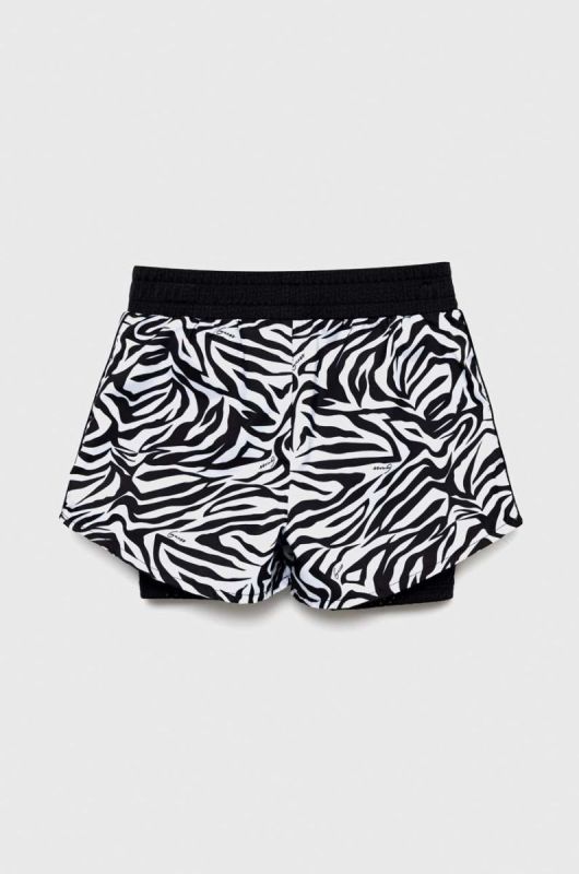 Дитячі шорти Guess колір чорний візерунок фото 2