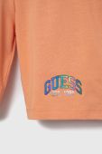 Дитячі шорти Guess колір помаранчевий однотонні (2883239)