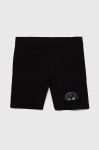 Дитячі шорти Guess колір чорний однотонні (2883256)
