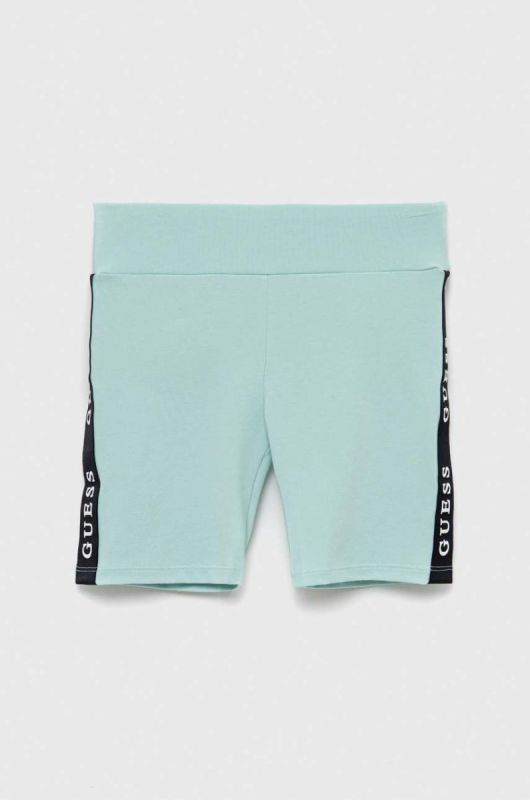 Дитячі шорти Guess з аплікацією колір бірюзовий (2874284)