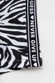 Дитячі шорти Guess колір чорний візерунок регульована талія