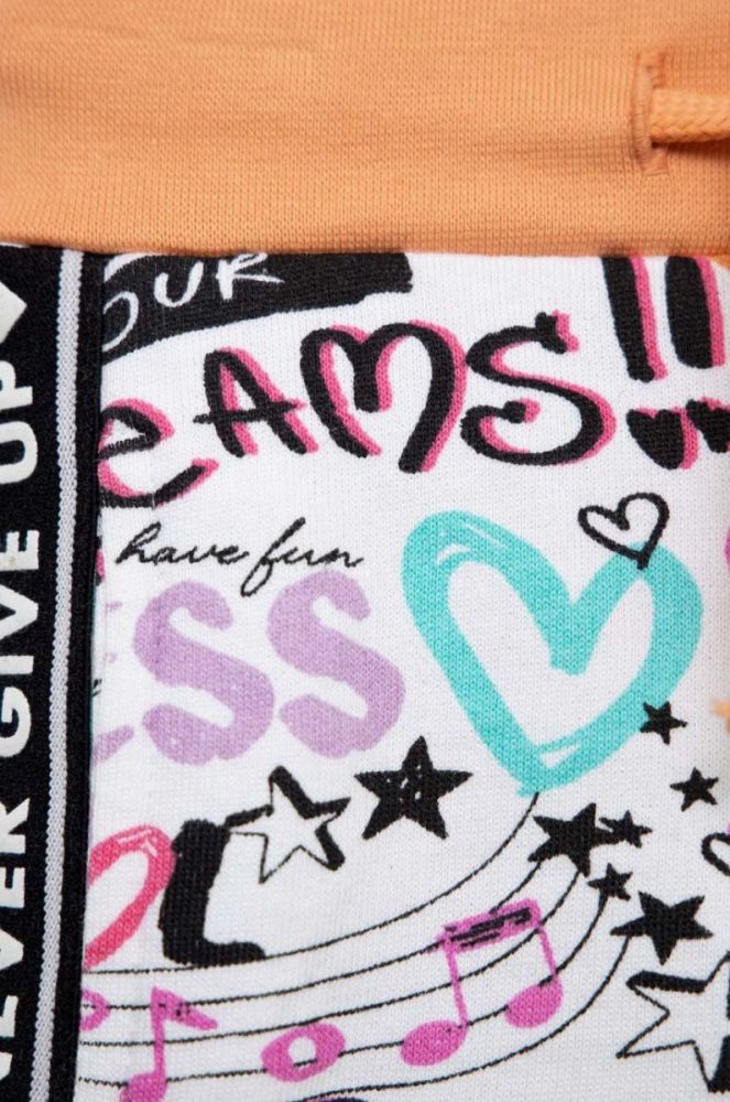 Дитячі шорти Guess візерунок регульована талія колір барвистий фото 3
