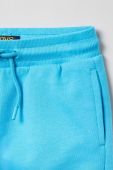 Дитячі бавовняні шорти OVS однотонні колір блакитний