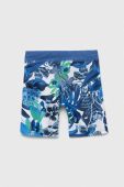 Дитячі шорти Guess колір бірюзовий візерунок