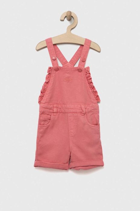 Дитячий комбінезон Guess колір рожевий (3254924)